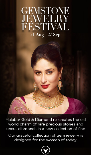 Malabar gemstone jewellery on sale festival