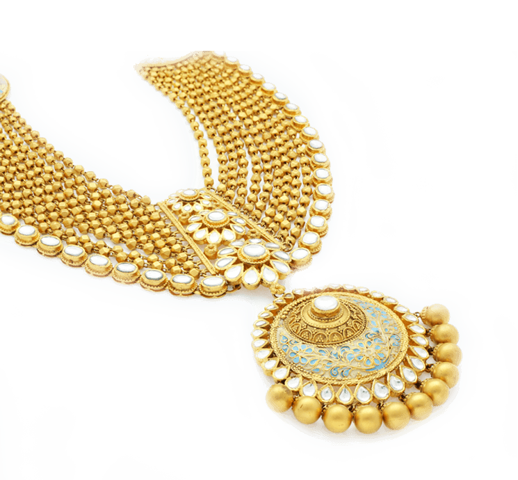 Kundan Long Necklace