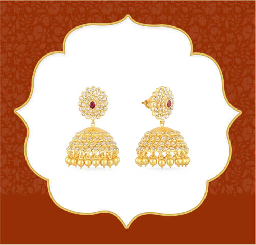 Earring For Mehandi Function