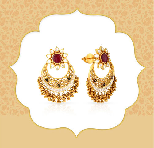 Earring For Mehandi Function