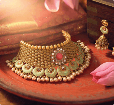 Ethnix Handcrafted Gold Necklace