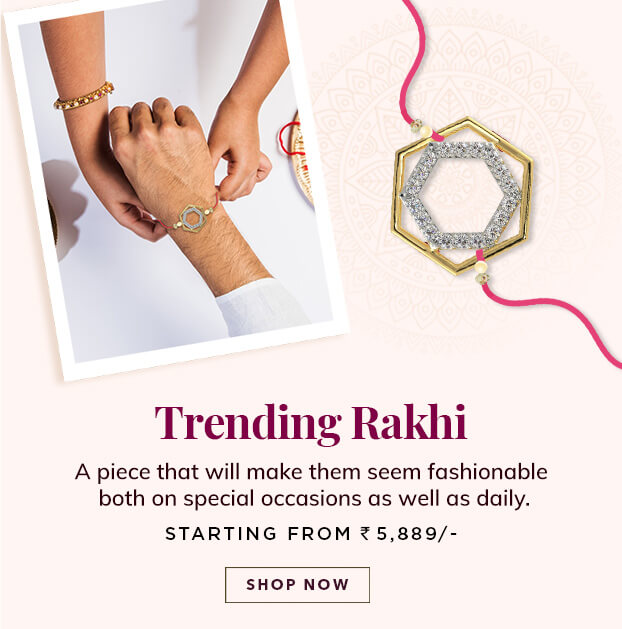 Gold Trending Rakhi Design