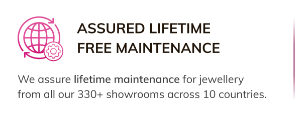 Assured Lifetime Free maintenance for Jewellery