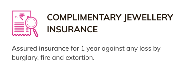Complimentary Jewellery Insurance