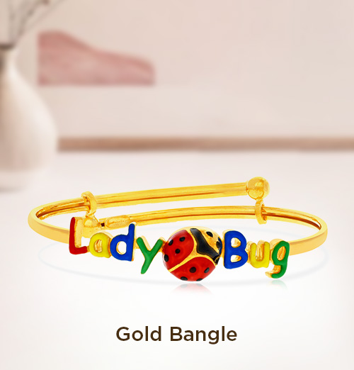 Gold Bangle for Kids