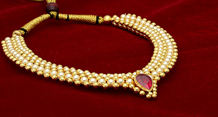 Malabar Gold Tushi Necklace