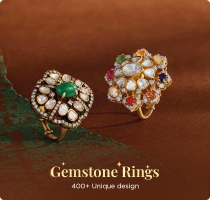 Diwali Gemstone Ring Designs