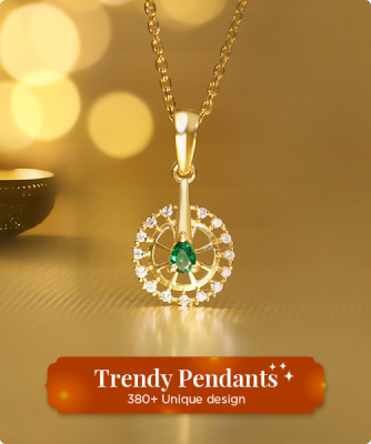 Diwali Gold Pendant Designs