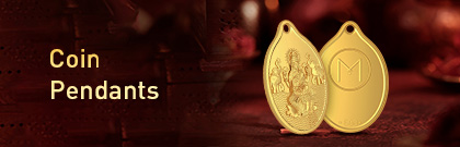 Gold Coin Pendant