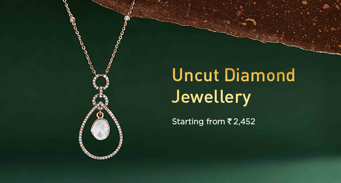 Uncut Diamond Jewellery