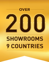 200 Showrooms 9 Countries
